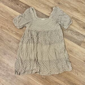 Rylee + Cru floral babydoll dress